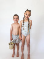 Wyldhood - Daisy Square Neck One Piece Swimsuit