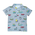 Coco Moon - Surf Report Bamboo Kids Polo Shirt