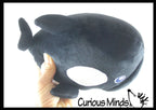 Plush Orca Killer Whale Stuffed Animal Toy - Soft Squishy