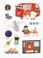 Big Stickers, Space