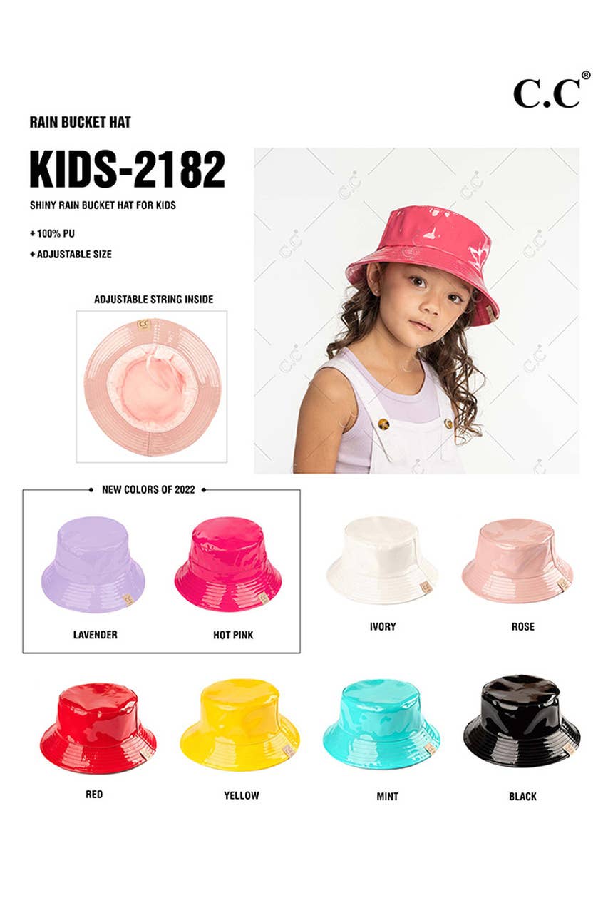 Shiny Rain Bucket Hat