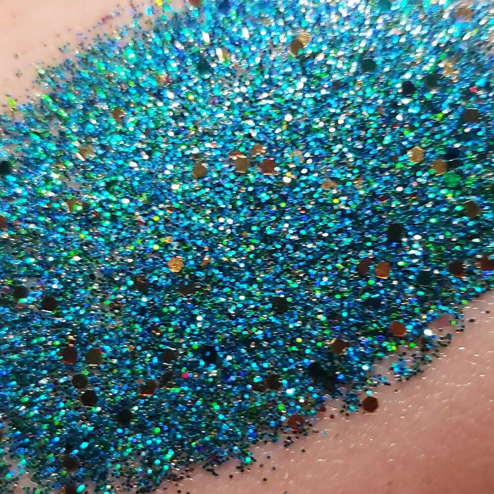 Plastic free body glitter | Supernova Teal