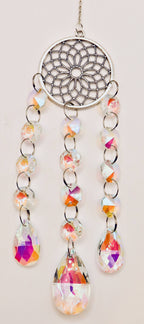 Crystal Suncatcher Silver