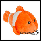 Cute Clownfish Plush Stuffed Animals- Adorable Mini Plushi