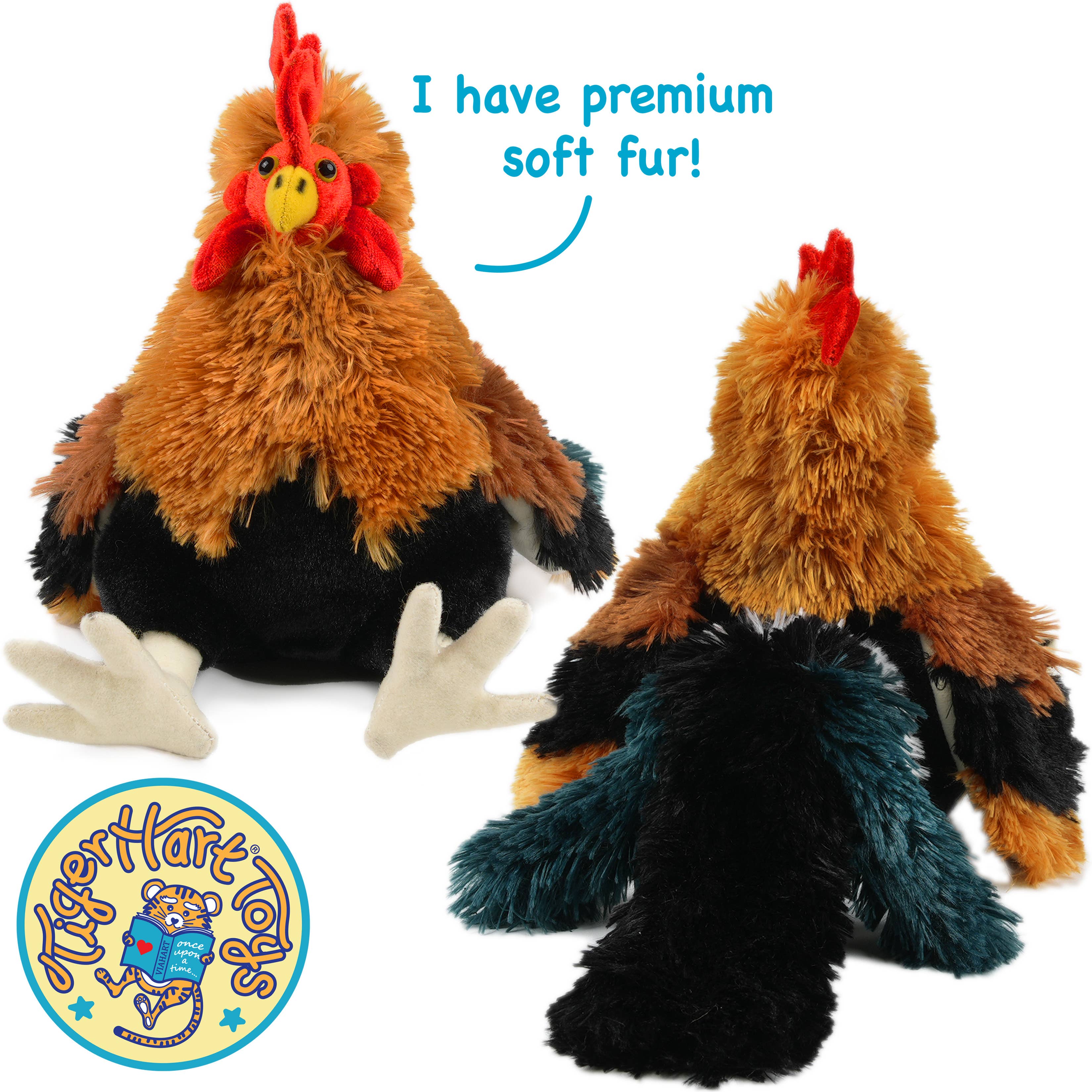Riley The Rooster 8"