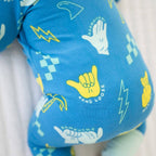 Coco Moon - Shaka Code Baby Bamboo Coverall