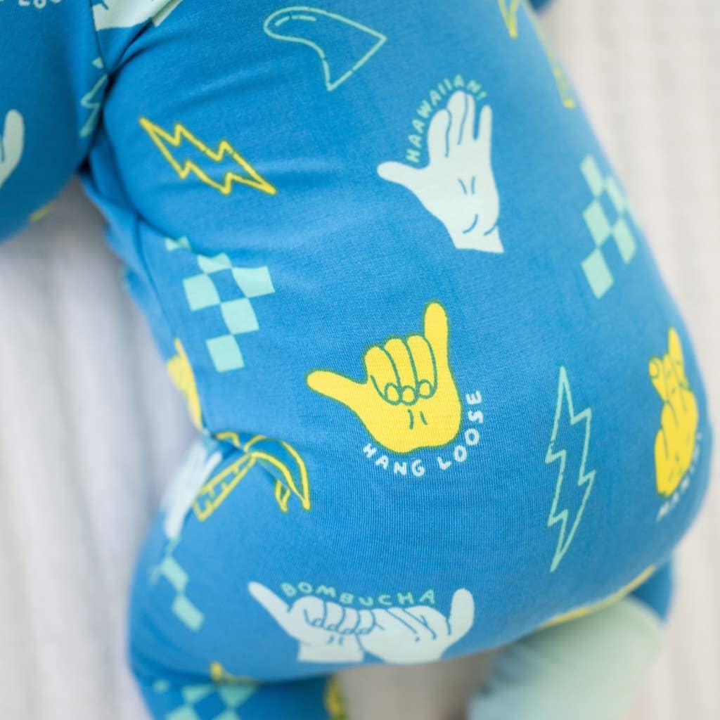 Coco Moon - Shaka Code Baby Bamboo Coverall