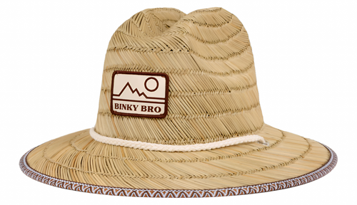 Barney Patrol (Mt. Banks) Straw sun hat