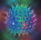 Flashing Spiky Ball, Bouncy and Squeezy