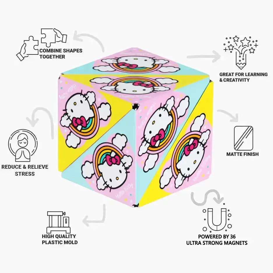 Shashibo Hello Kitty Magnetic Puzzle Cube