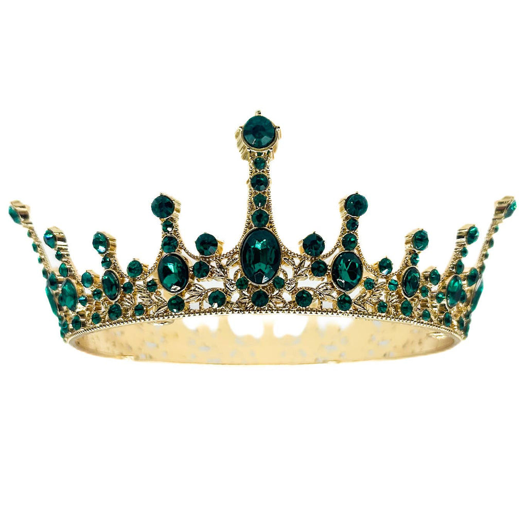 Gold Emerald Crown - style 73