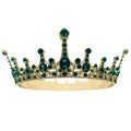 Gold Emerald Crown - style 73