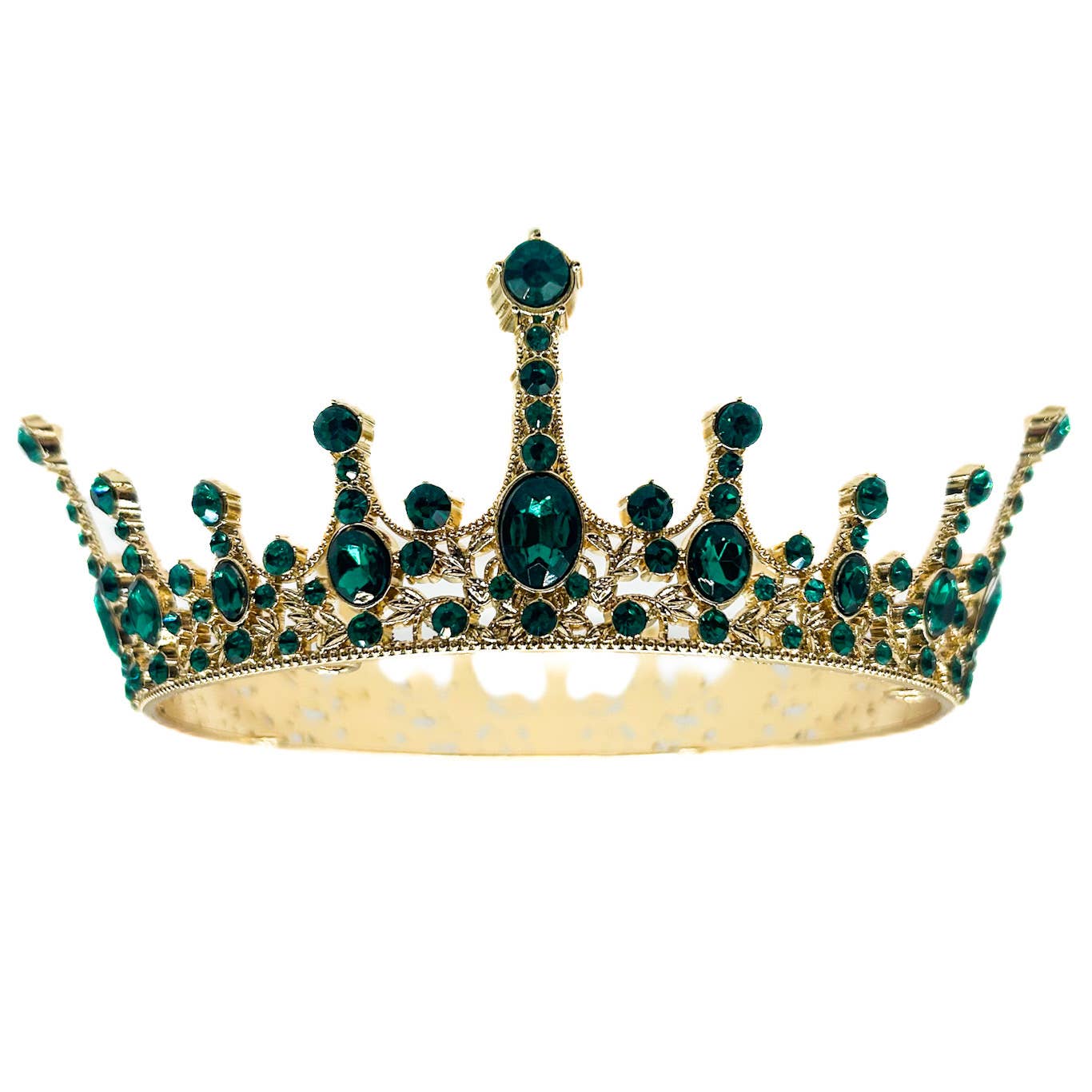 Gold Emerald Crown - style 73