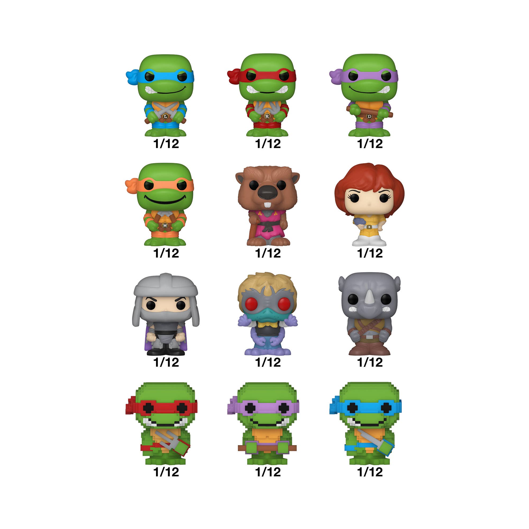 Funko Bitty POP! - Mutant Ninja Turtles