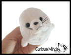 Cute Harp Seal White Plush Stuffed Animals- Adorable Mini