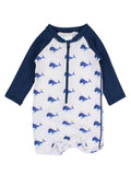 Whale Friends Long Sleeve Rash Guard