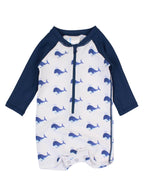 Whale Friends Long Sleeve Rash Guard