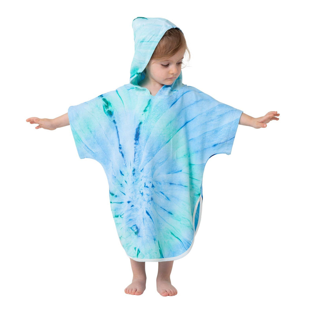 Kids Hooded Poncho - Beach Towel