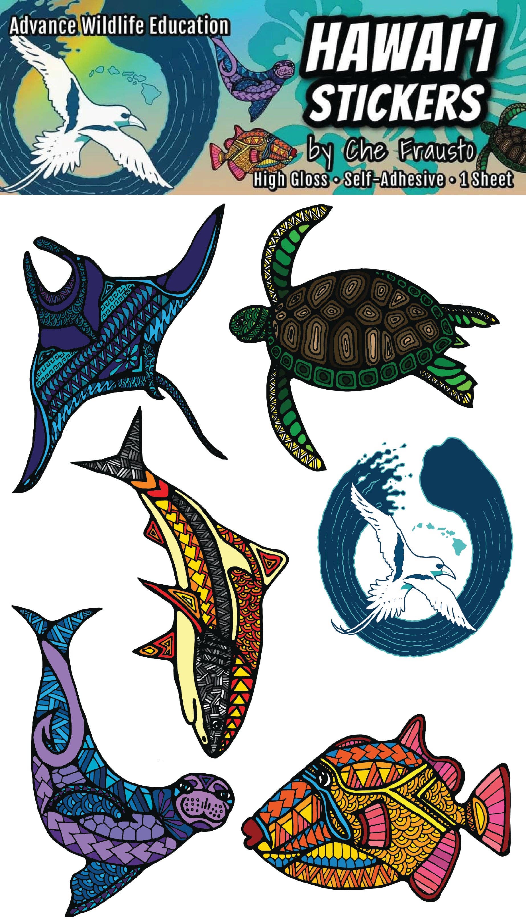 Hawai'i Sticker Sheet