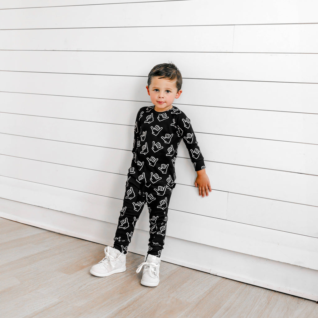 Organic Ribbed Set in HangTen