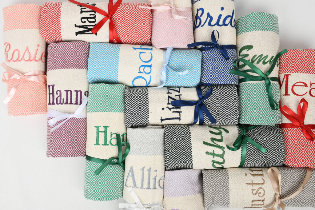 Handwoven Turkish Peshtemal Towels