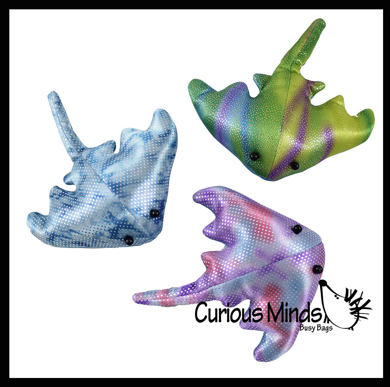 Stingray Sand Filled Animal Toy - Heavy Weighted Sandbag Ani