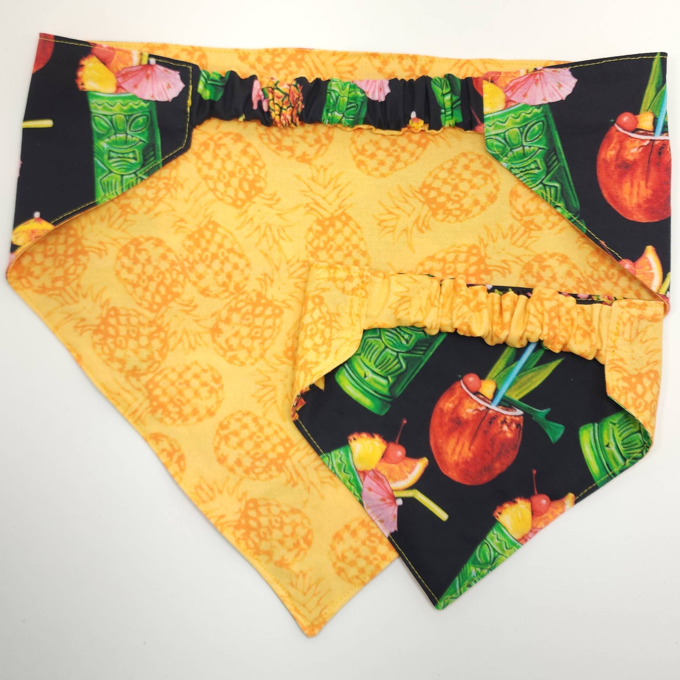 Pet Bandana- Pineapple Drinks