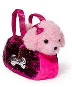 Pet Plush Set with Bag - Labradoodle Dog