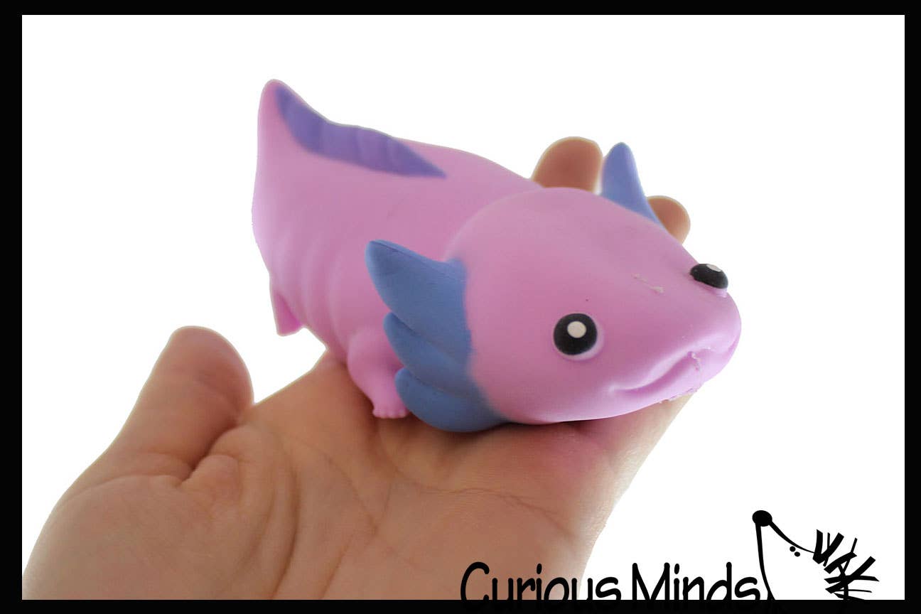 Sand Filled Stretchy Axolotl