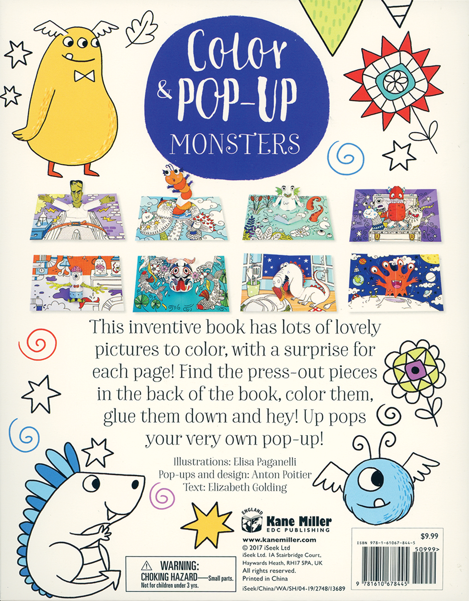 Color & Pop-Up: Monsters