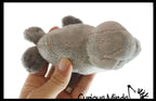 Cute Grey Harbor Seal Plush Stuffed Animals- Adorable
