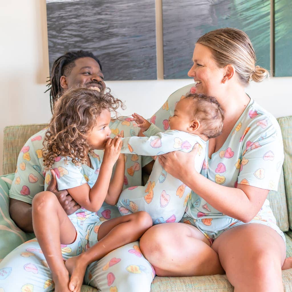I Lava You Women's Short Pajama Set