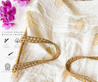 Tropical Pineapple Organic Bamboo Swaddle