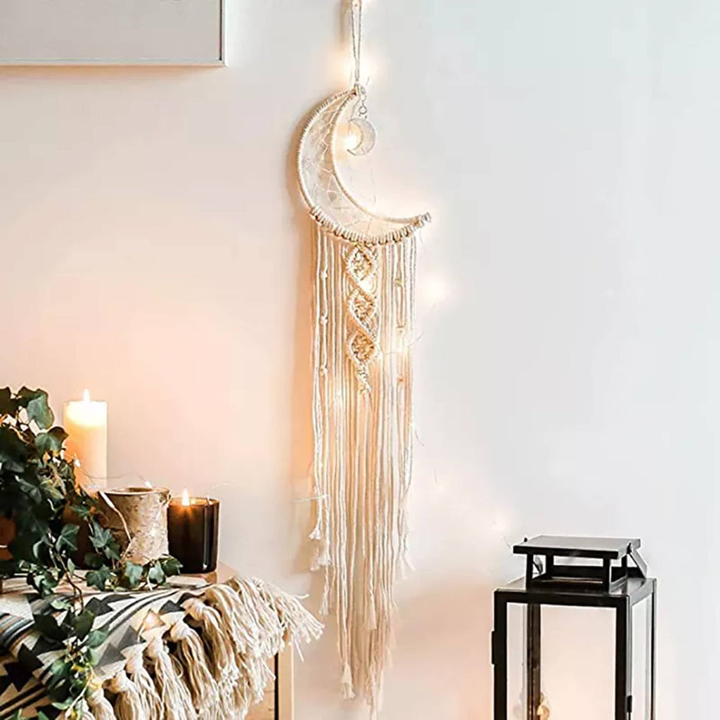 Moon Dream Catcher Home Decor