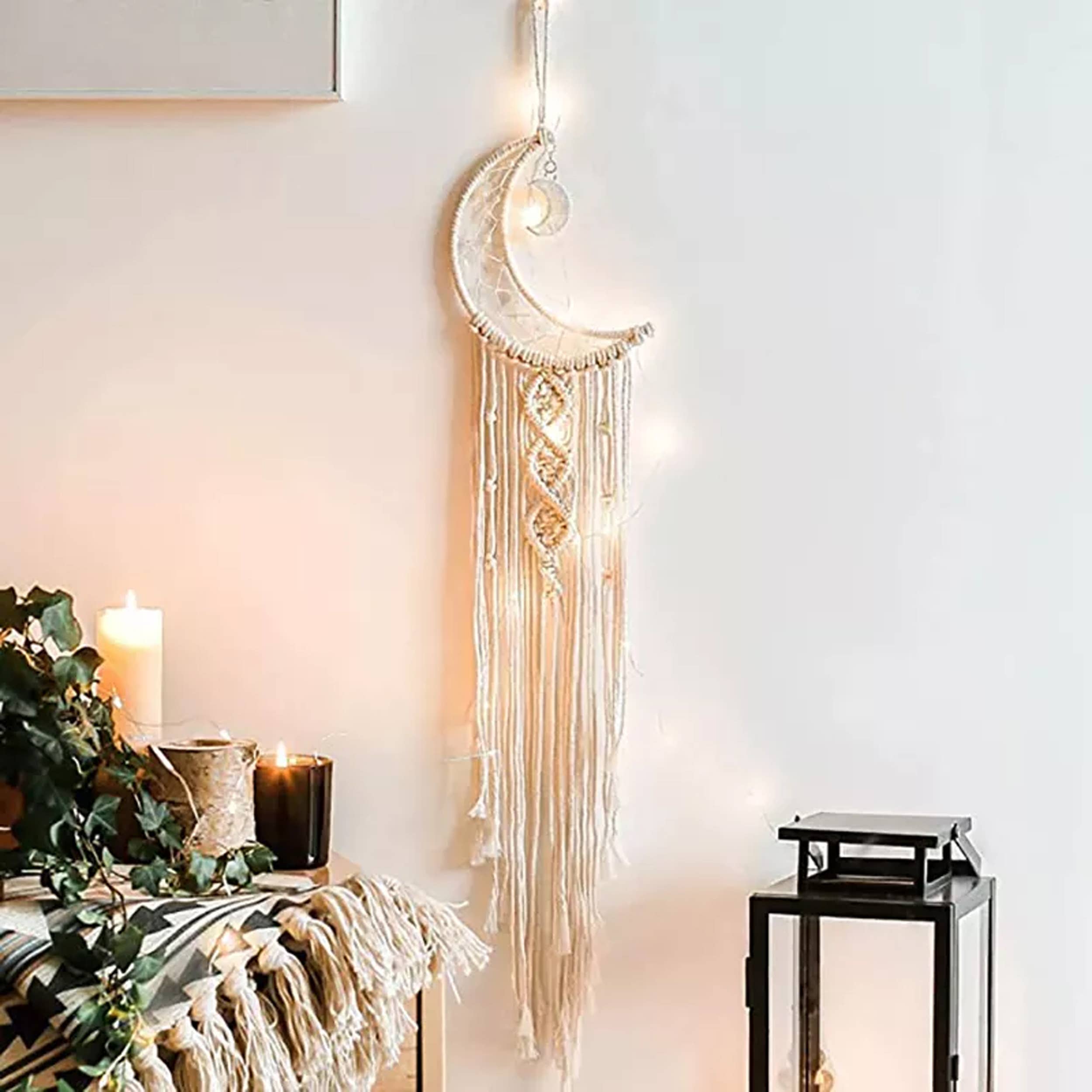 Moon Dream Catcher Home Decor