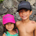 Hawai'i Reflective Youth Trucker Hat