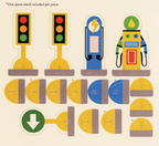 Puzzle Play: Busy Town 3D Play Set