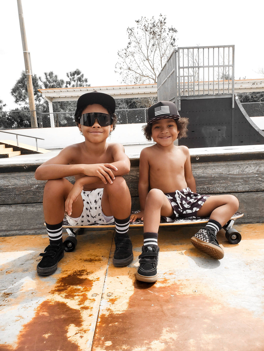 Hybrid Swim Trunks in Thrasher