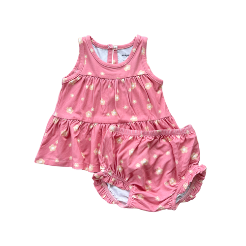 Baby Double Peplum Tank Set