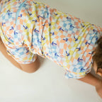 Sunset Checker Short Bamboo Pajamas