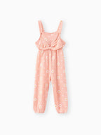 Floral Sleeveless Jumpsuit - Toddler Girl