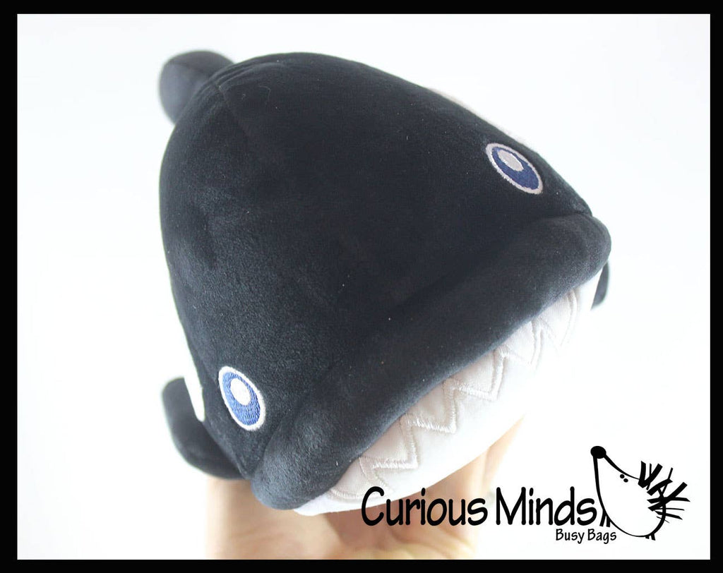 Plush Orca Killer Whale Stuffed Animal Toy - Soft Squishy