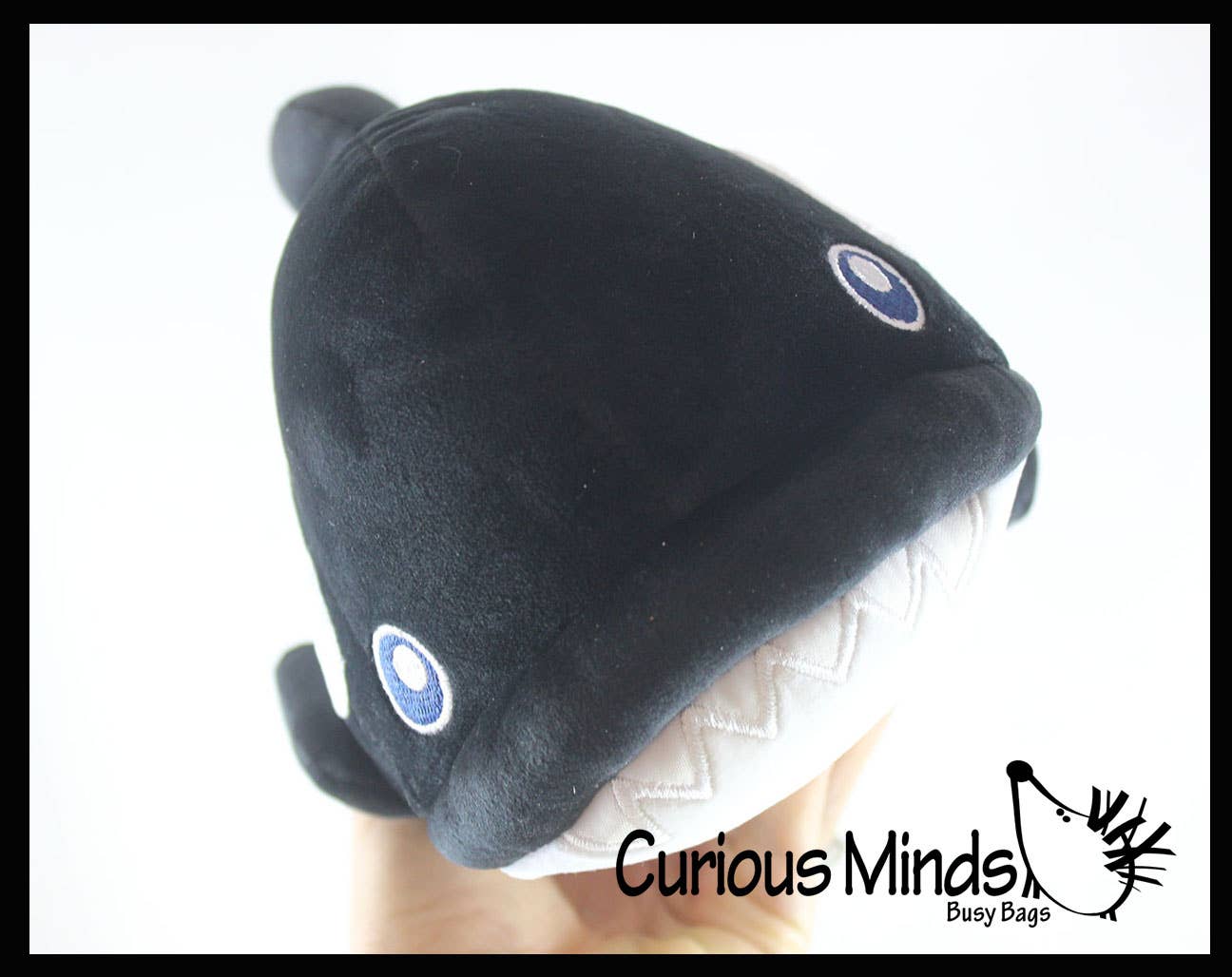 Plush Orca Killer Whale Stuffed Animal Toy - Soft Squishy
