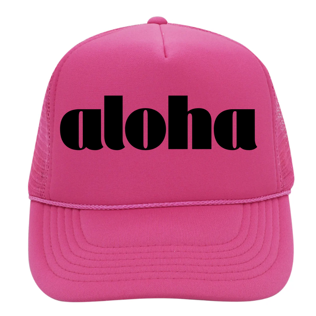 Aloha Retro Youth Trucker Hat
