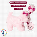 Pet Plush Set with Bag - Labradoodle Dog