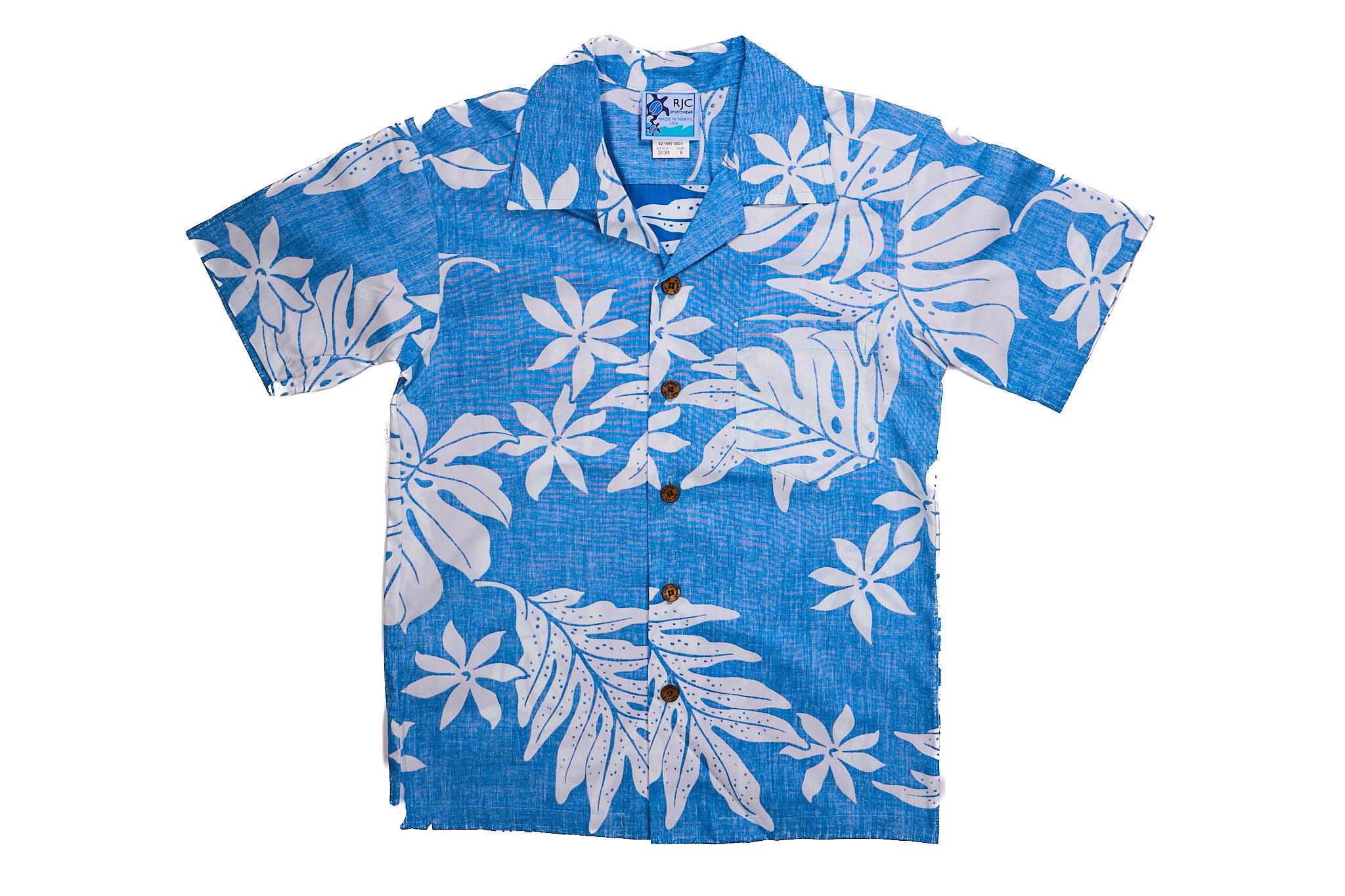 Boys Reverse Print Aloha Shirt