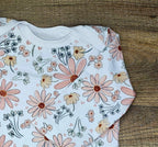 Spring Floral Baby Bodysuit
