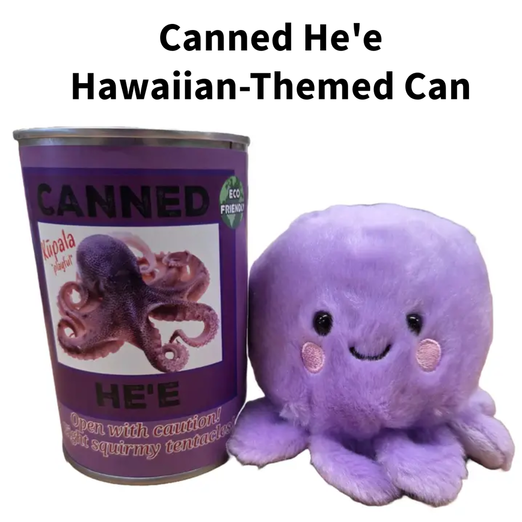 Hawaiian Canned He'e Plush