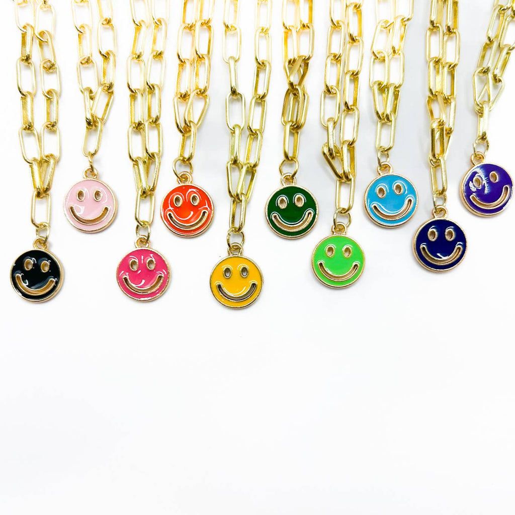 Happy Face Necklace
