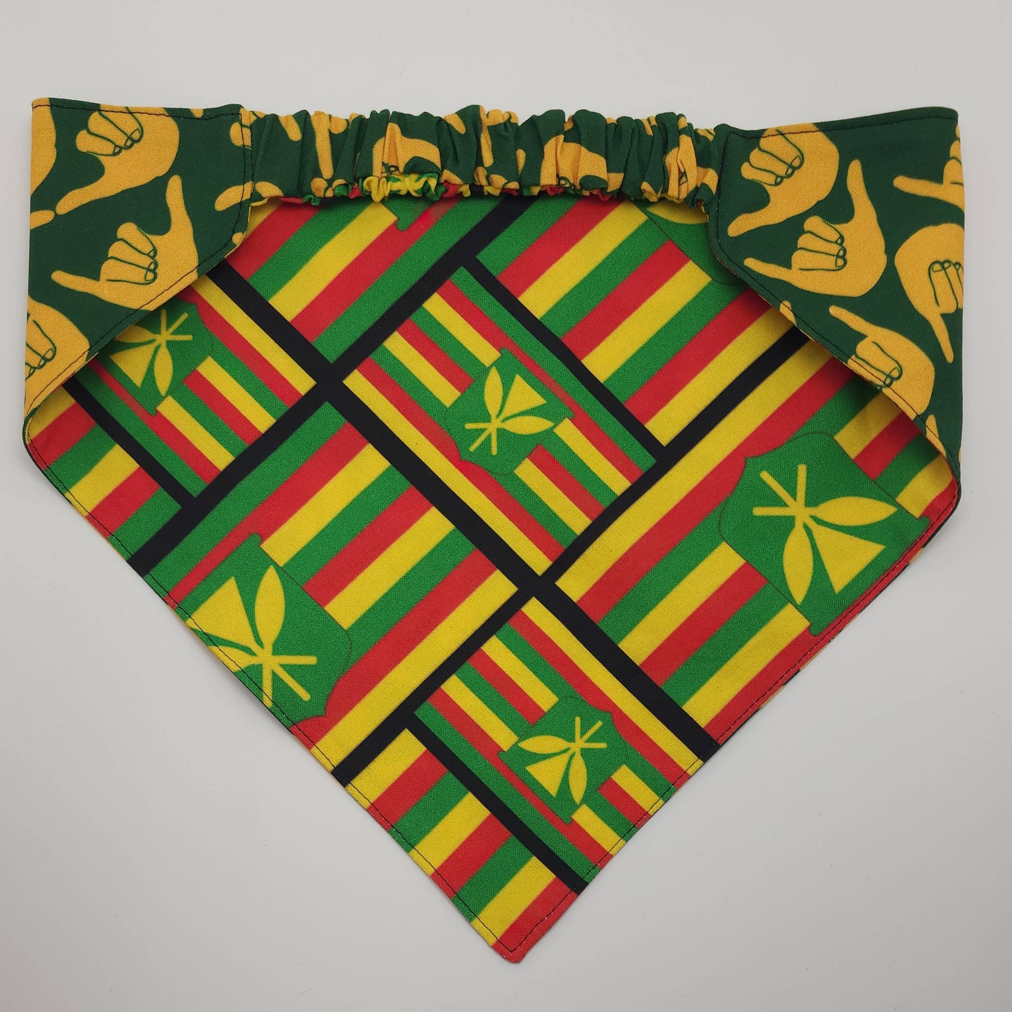 Pet Bandana- Kanaka Flag/ Shaka